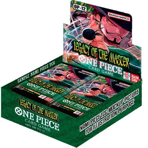 BANDAI ONE PIECE CARD GAME OP-12 LEGACY OF THE MASTER (DISPLAY 24 BUSTE) - ENG