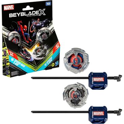 Beyblade X Marvel - Spider-Man 3-60F vs. Venom 3-80N