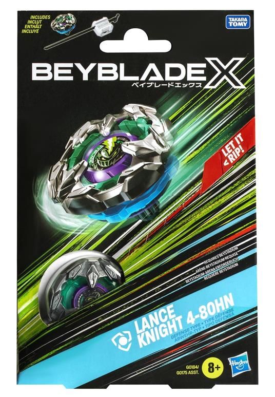 Beyblade X Starter Pack Top Lance Knight Defense 4-80HN