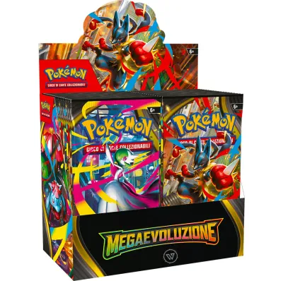 Box Pokemon Megaevoluzione da 36 bustine - ITA Box Pokemon Megaevoluzione da 36 bustine - ITA