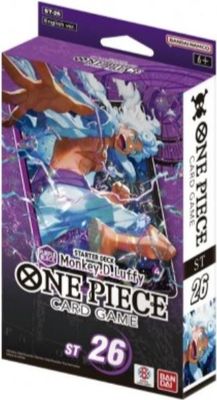 Carte One Piece - ST-26 Purple/Black Monkey.D.Luffy