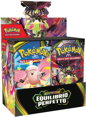 Carte Pokemon - Megaevoluzione Equilibrio Perfetto (Box 36 Buste, ITA) Carte Pokemon - Megaevoluzione Equilibrio Perfetto (Box 36 Buste, ITA)