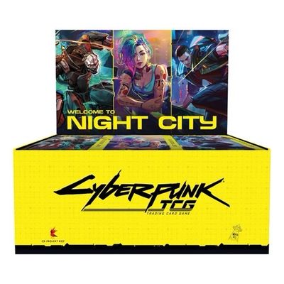 Cyberpunk TCG - Welcome To Night City - Box 24 Buste Retail - ENG