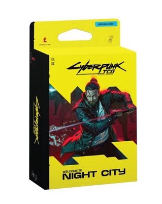 Cyberpunk TCG - Welcome To Night City - Retailer Starter Deck - Embracing Power - ENG