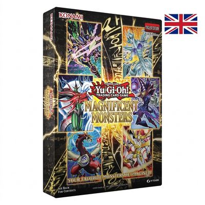 Yu-Gi-Oh! 3 Buste Magnificent Monsters ENG Yu-Gi-Oh! 3 Buste Magnificent Monsters ENG