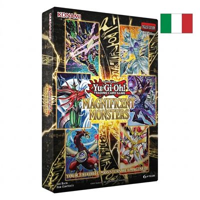 Yu-Gi-Oh! 3 Buste Magnificent Monsters ITA Yu-Gi-Oh! 3 Buste Magnificent Monsters ITA