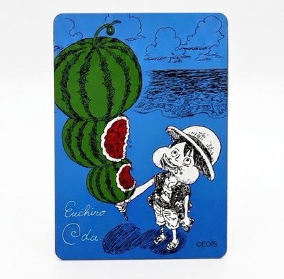 One Piece LUFFY - ODA watermelon card NatsuComi 2026