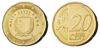 20 Euro Cents Malta/2008