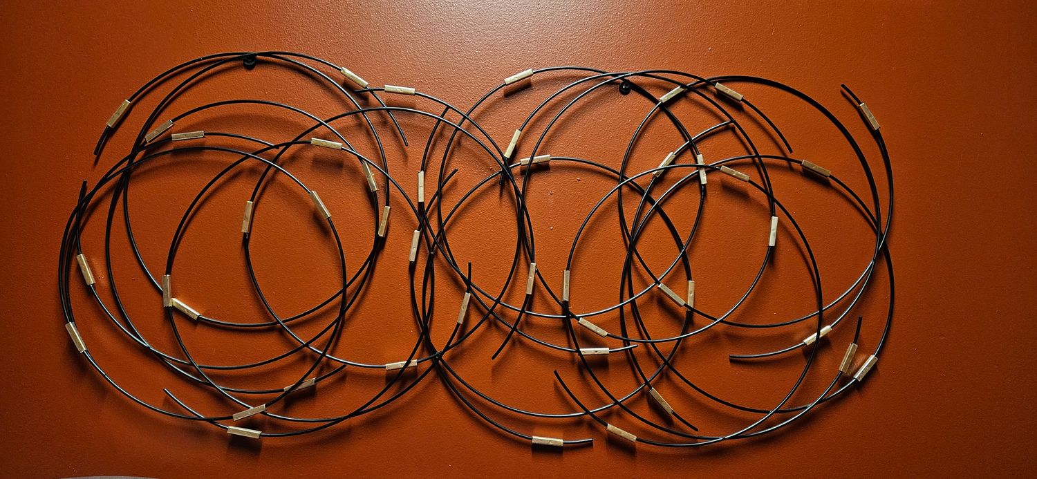 Decorative Metal Circles Wall Art