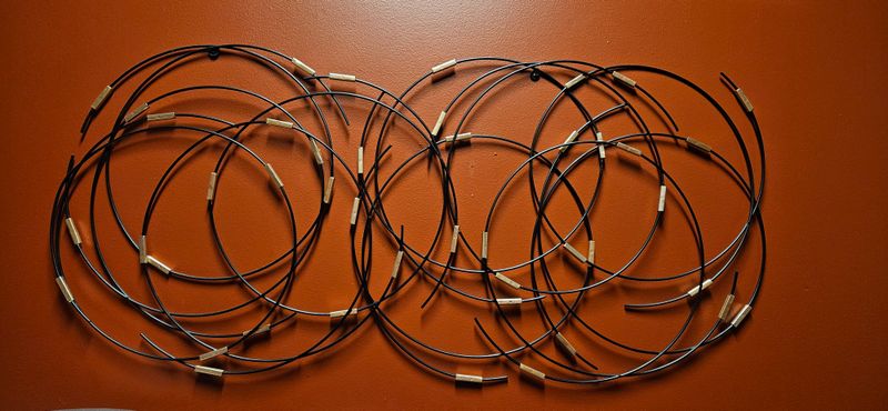 Decorative Metal Circles Wall Art