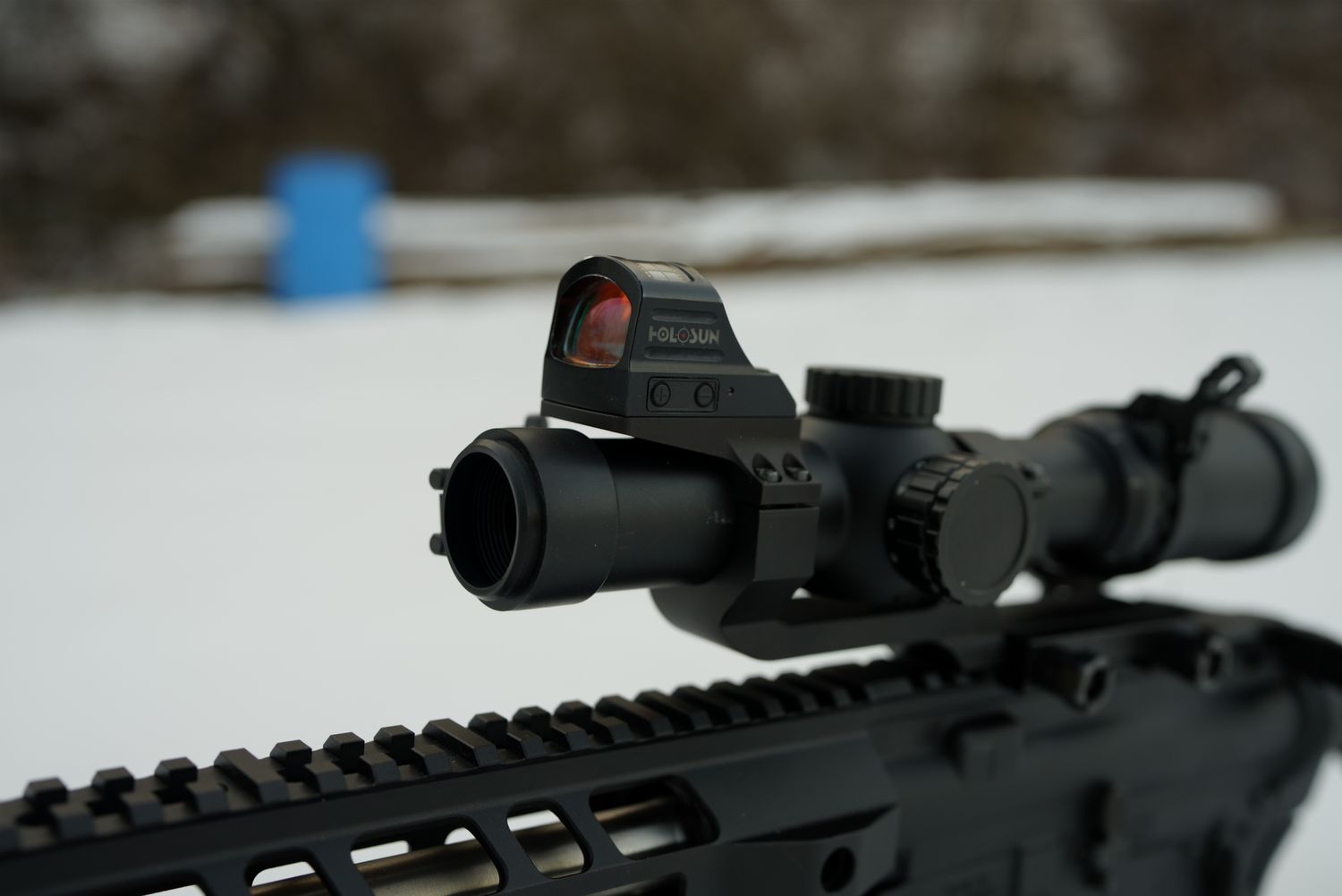 Red Dot Top Mount 30mm P.A. Deluxe
