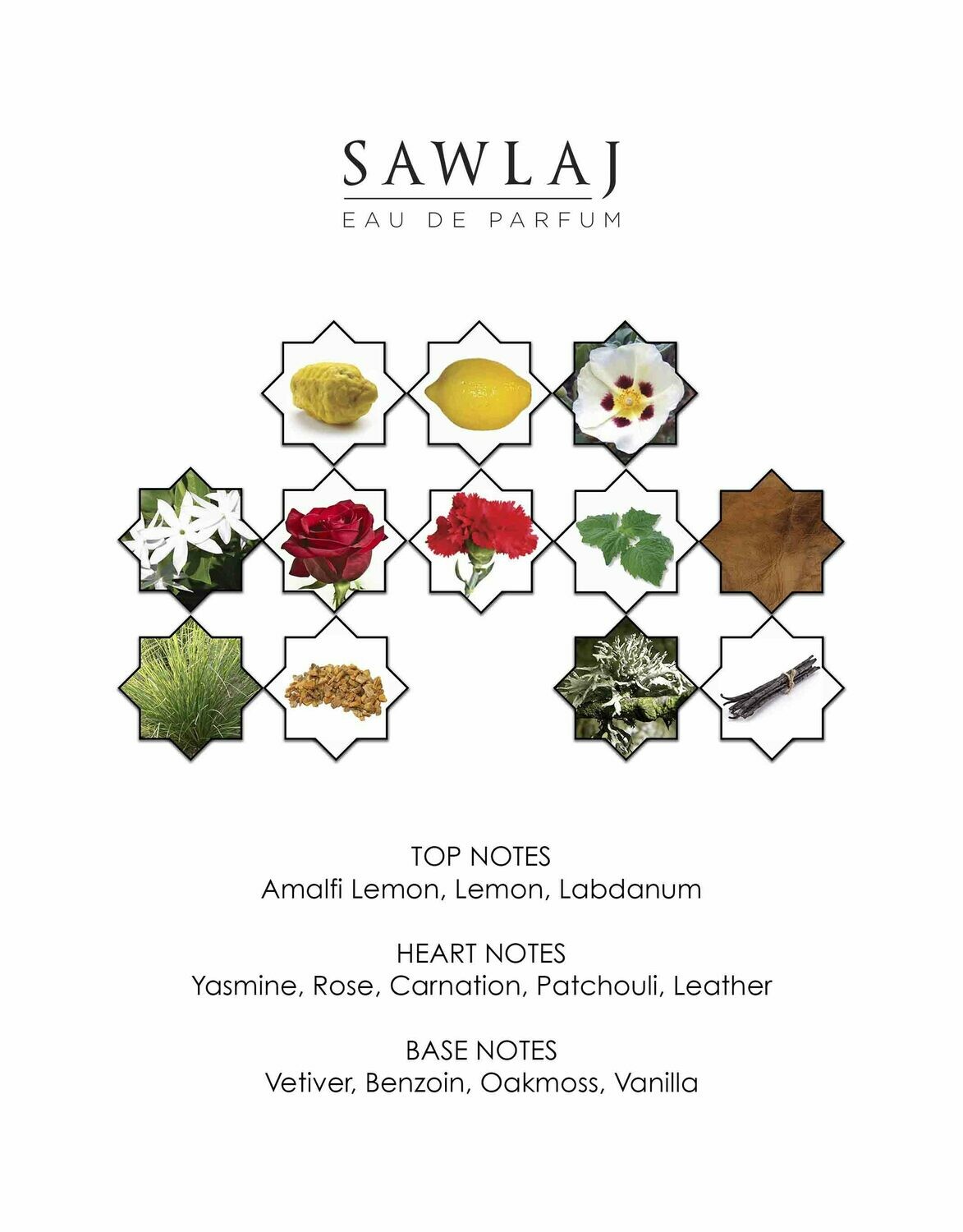 SAWLAJ - Kajal Perfumes - 100ml EDP / 2ml