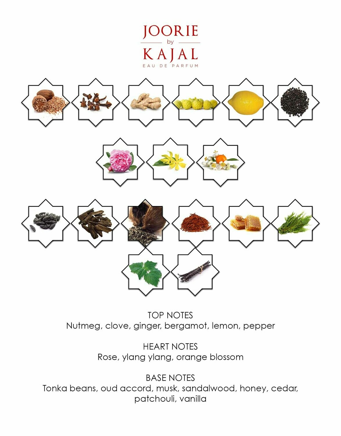 JOORIE - Kajal Perfumes - 100ml EDP / 2ml
