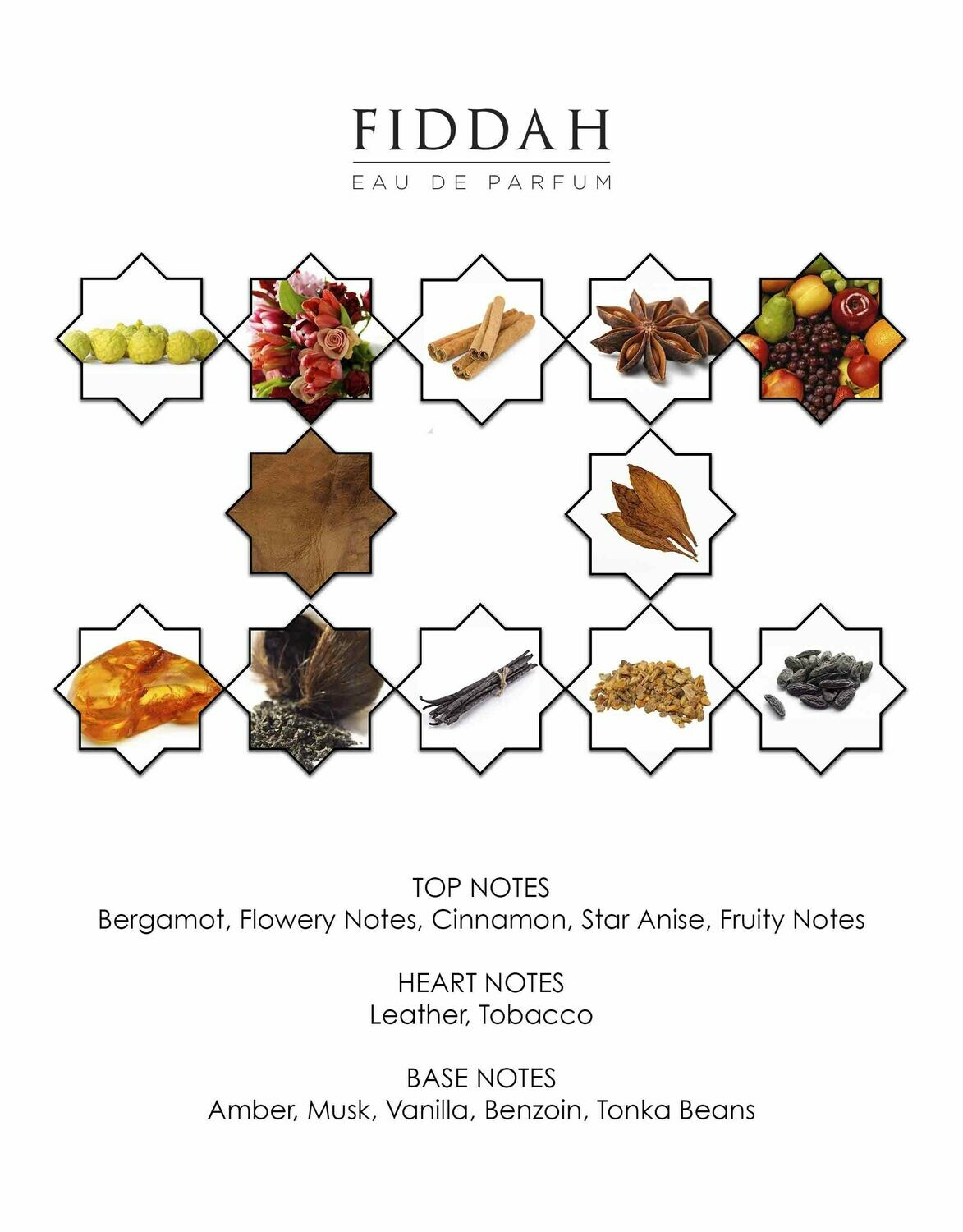 FIDDAH - Kajal Perfumes - 100ml EDP / 2ml