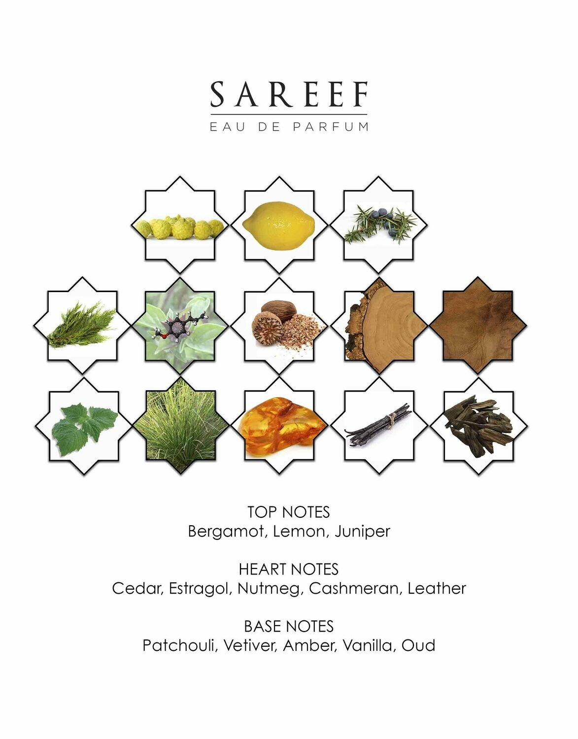 SAREEF - Kajal Perfumes - 100ml EDP / 2ml