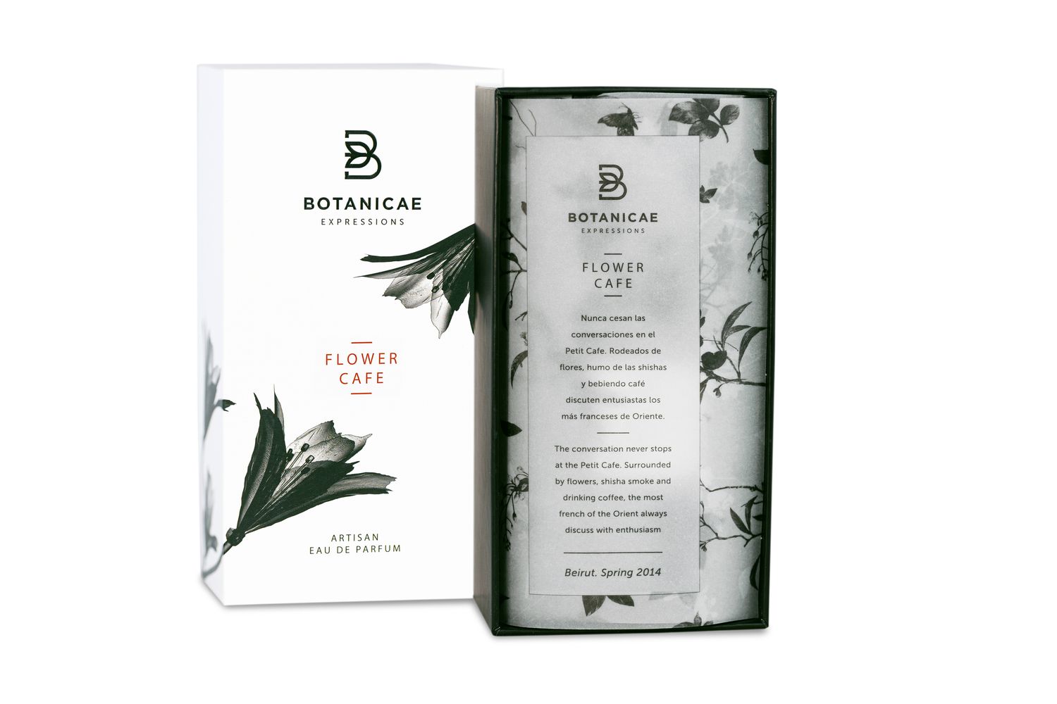 FLOWER CAFE - Botanicae - 100ml EdP / 2ml