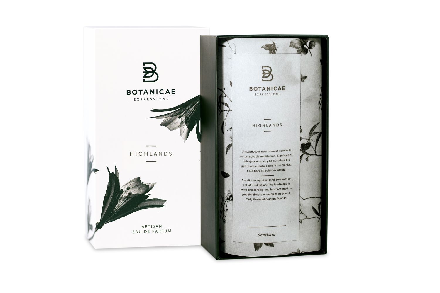 HIGHLANDS - Botanicae - 100ml EdP / 2ml