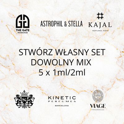 STWÓRZ WŁASNY SET - DOWOLNY MIX 5 x 1ml/2ml