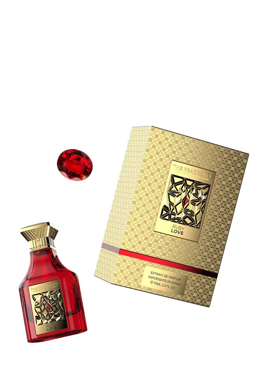 RUBY LOVE - The Fragrance - 75ml Extrait de Parfum