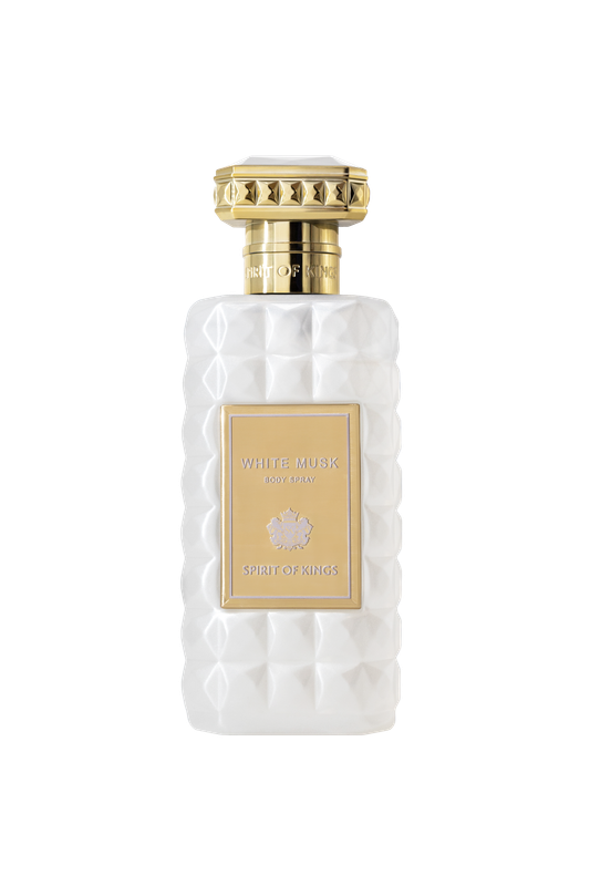 WHITE MUSK -  Spirit Of Kings - 250ml Body Spray / 2ml