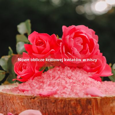 Nowe oblicze królowej kwiatów w niszy