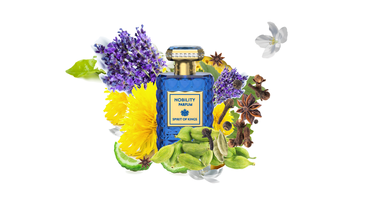 NOBILITY - Justice Collection Collection Spirit Of Kings - 50ml Extrait / 1ml