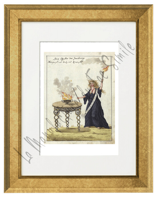 SORCIÈRE AU FEU