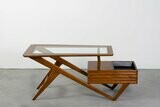 Mario Gottardi Coffee Table Italian Manufacture 1950s