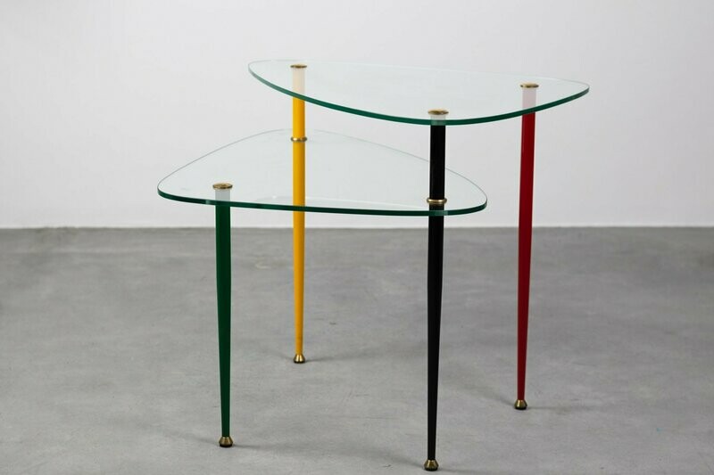 Edoardo Paoli Arlecchino Coffee Table by Vis 1950s