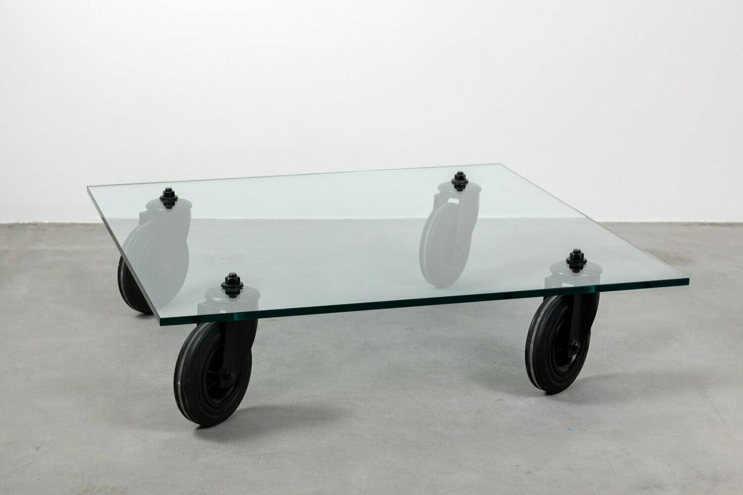 Gae Aulenti Squared Coffee Table by Fontana Arte 1980s