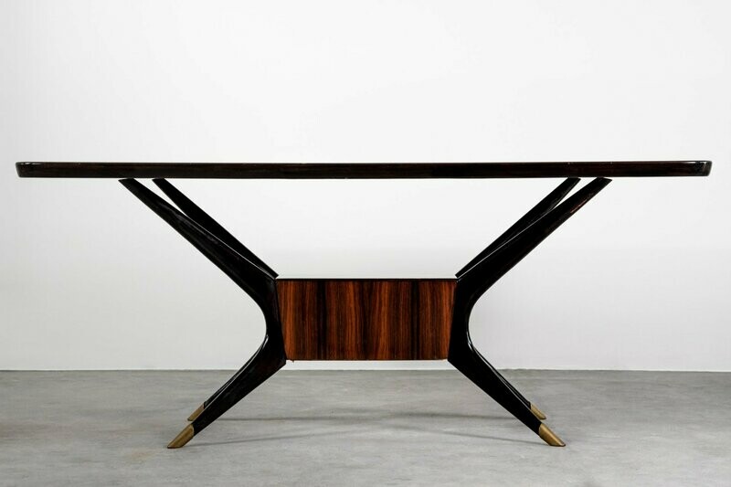 Osvaldo Borsani Rectangular Table Italian Manufacture 1960s