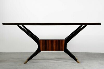 Osvaldo Borsani Rectangular Table Italian Manufacture 1960s