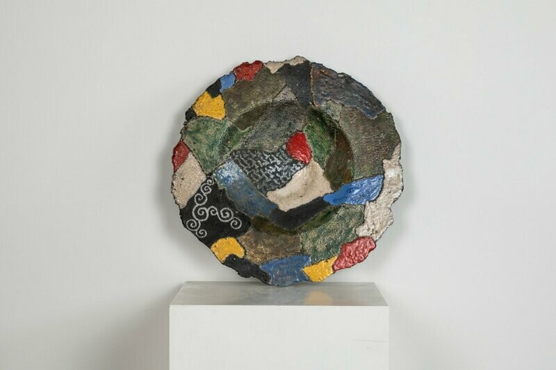 Giampiero Mameli Decorative Ceramic Plate