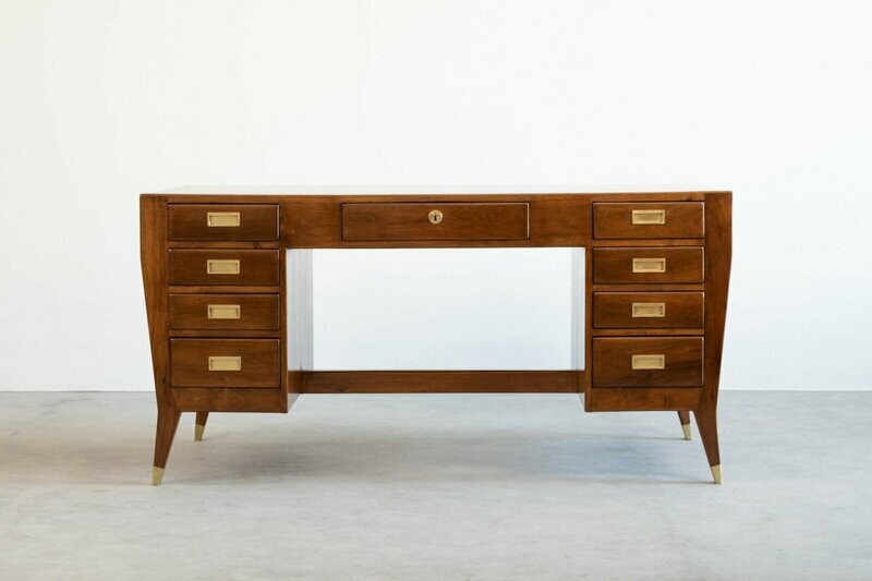 Gio Ponti Presidential Desk Italian Manufacture 1950s