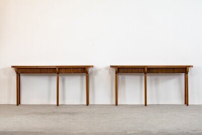 Pierluigi Spadolini Two Console Tables  Italian Manufacture 1950s