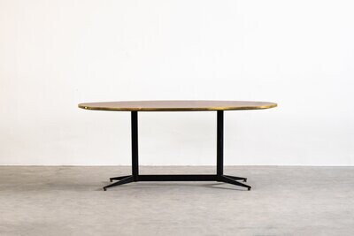 Gio Ponti Oval Dining Table by Rima 1950s