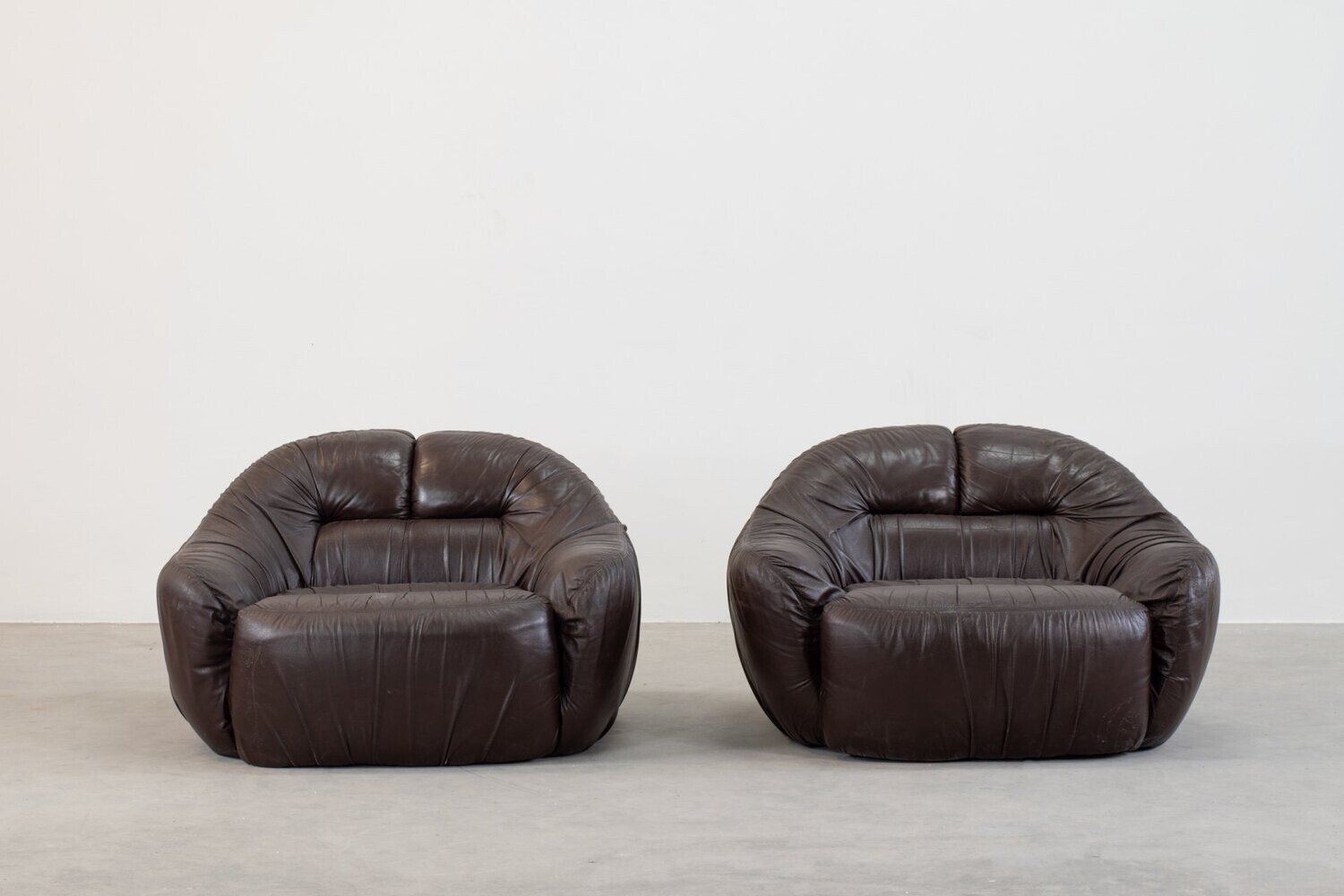 Sergio Crippa Two Armchairs Otaria Neoflex 1970