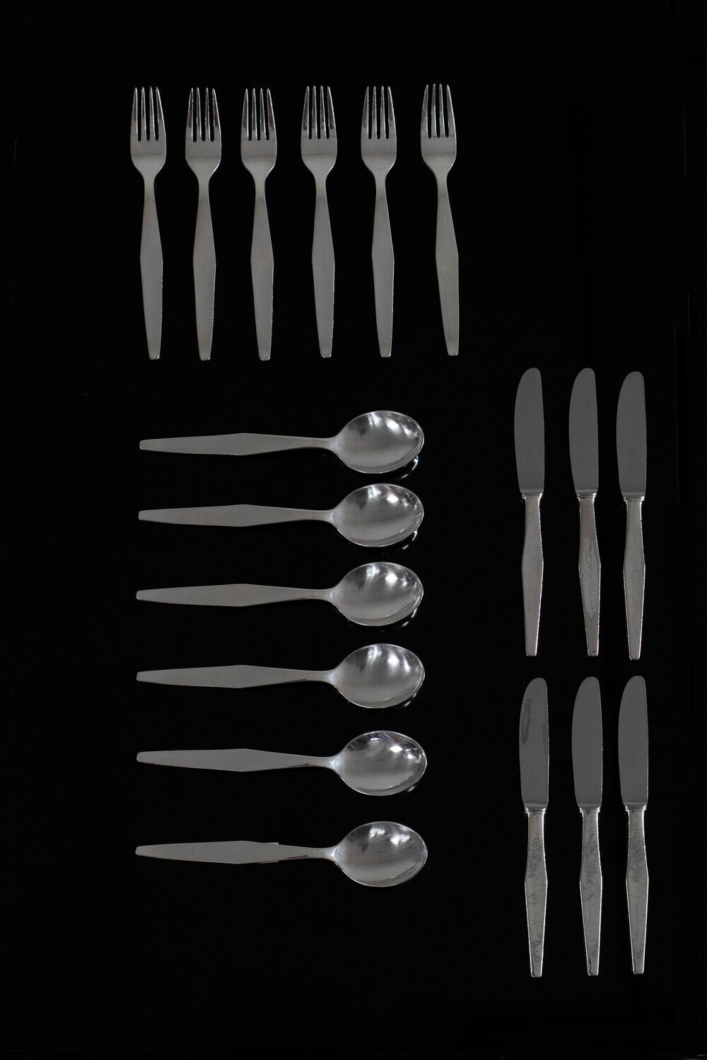 Gio Ponti Cutlery Set of 6 Krupp 1950