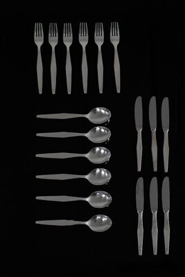 Gio Ponti Cutlery Set of 6 Krupp 1950