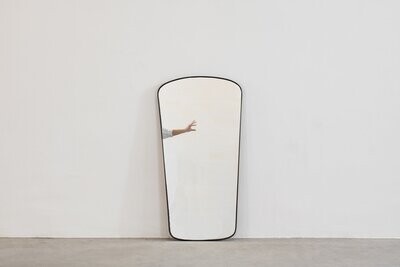 Gio Ponti Mirror with Brass Frame 1950