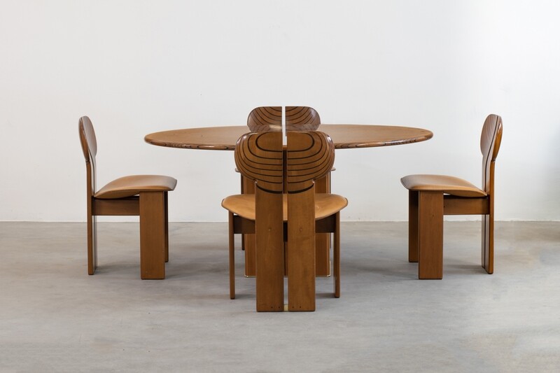 Tobia & Afra Scarpa Dining Room Set Africa