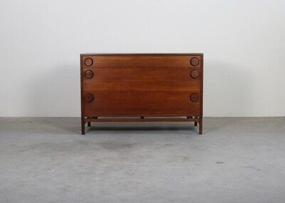 Mid-Century Modern Chest of Drawers in Wood Italian Manufacture 1960s