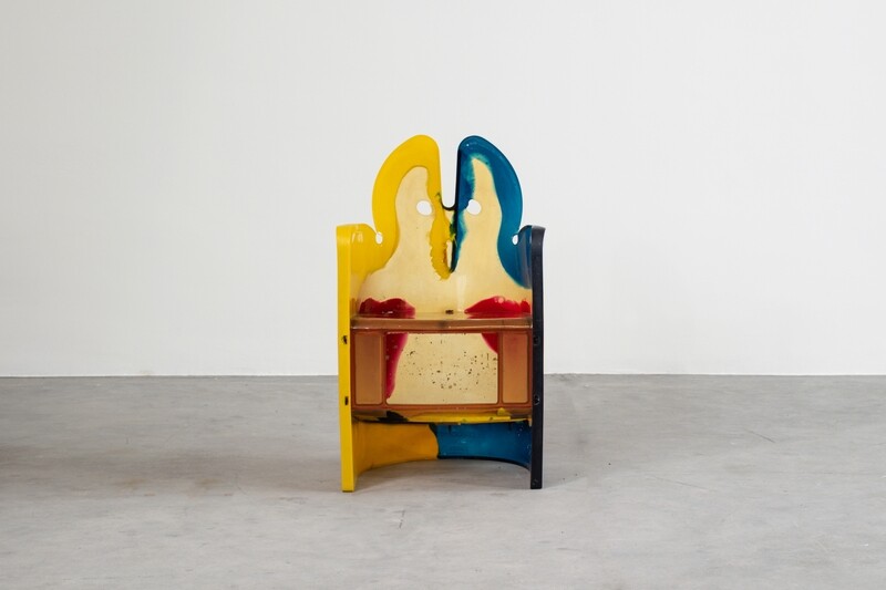 Gaetano Pesce Multicolored Armchair from Nobody's Perfect Series Zerodisegno 2000s
