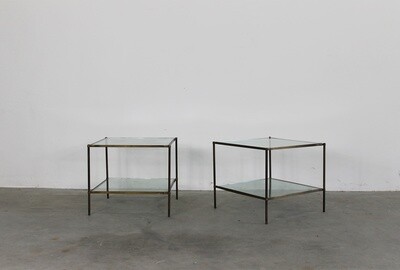 Corrado Corradi Dell'acqua Set of Two T12 Montecarlo Tables by Azucena 1949 ca