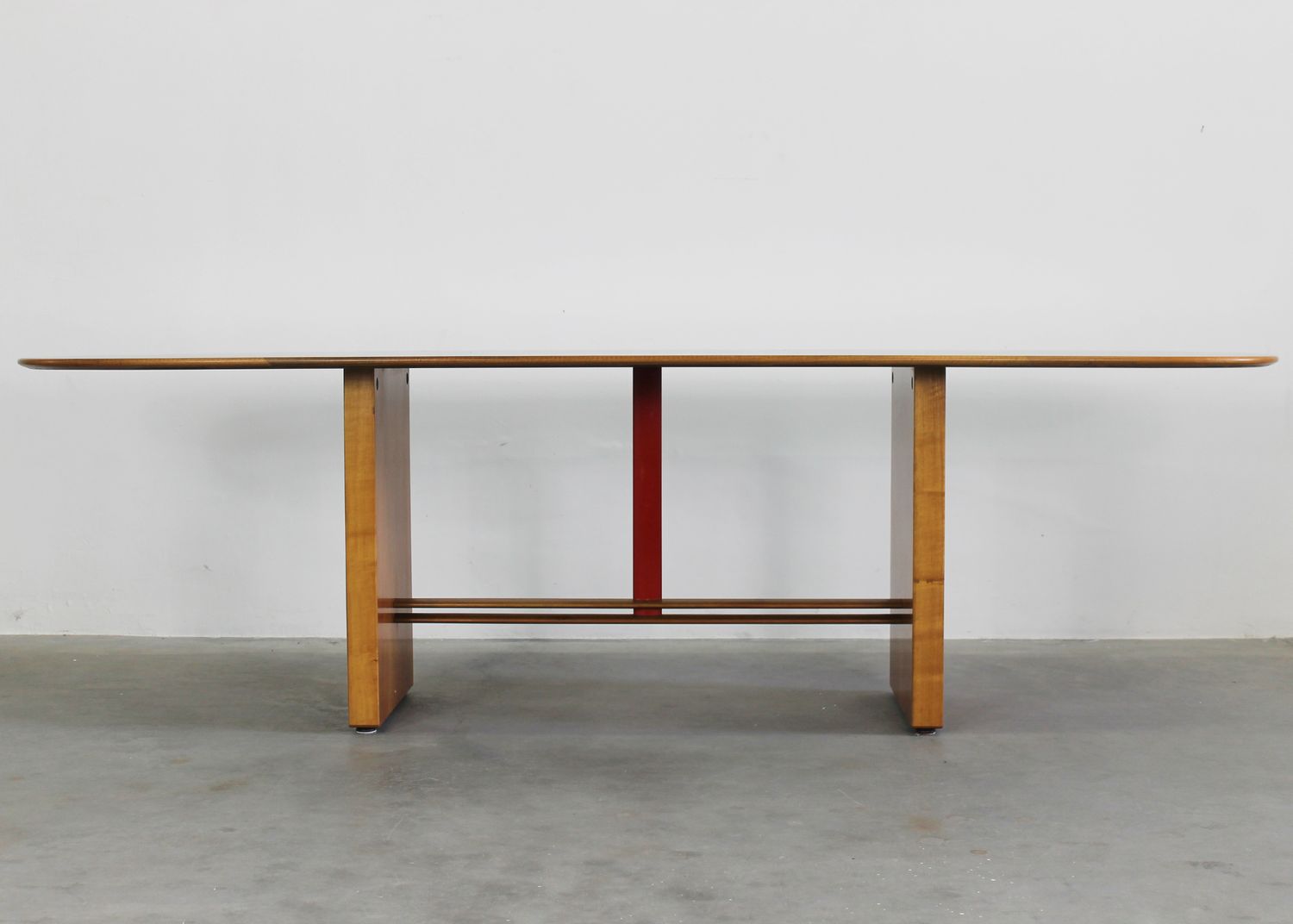 Tobia & Afra Scarpa Torcello Table in Walnut Wood by Stildomus 1970s