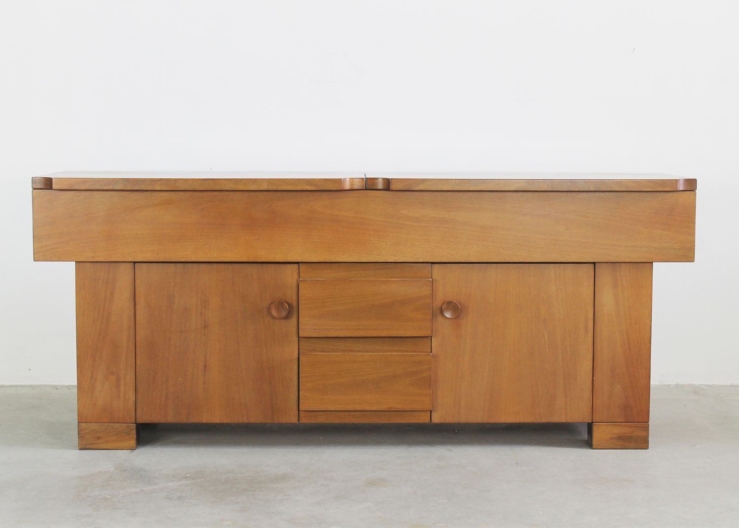 Giovanni Michelucci Torbecchia Sideboard in Walnut Wood by Poltronova 1964