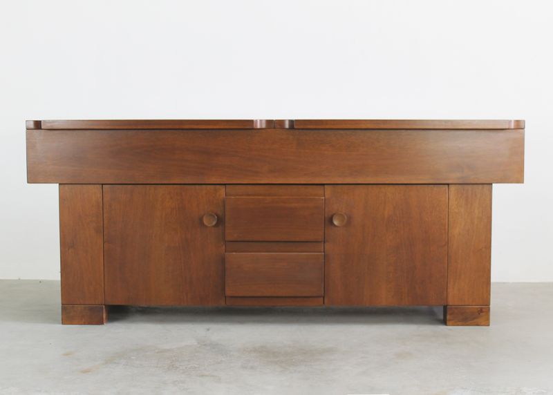 Giovanni Michelucci Torbecchia Sideboard in Walnut Wood by Poltronova 1964
