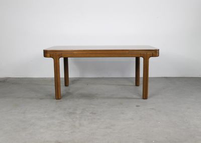 Ilmari Tapiovaara Extendable Dining Table in Wood 1970s