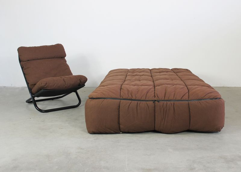 Cini Boeri and Marcello Cuneo Mid-Century Modern Bedroom Set by Arflex 1970s