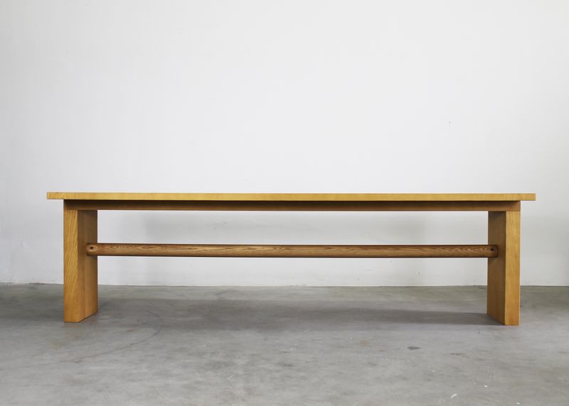 Carlo Scarpa Valmarana Table in Ash Wood by Gavina 1970s